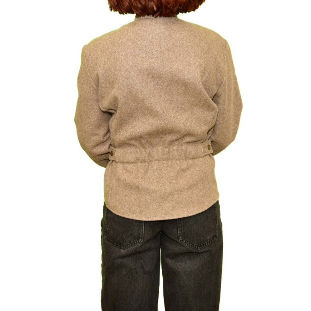 Schaefer Outfitter Beige Wool Jacket | Women's M | Made in USA - Picture 8 of 12